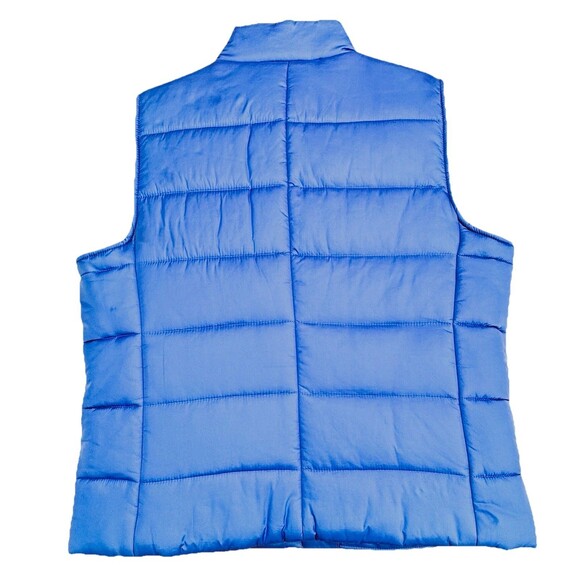 Daisy Fuentes Women Puffy Vest, Size Large Blueish Purple Color, NWOT - Picture 5 of 7